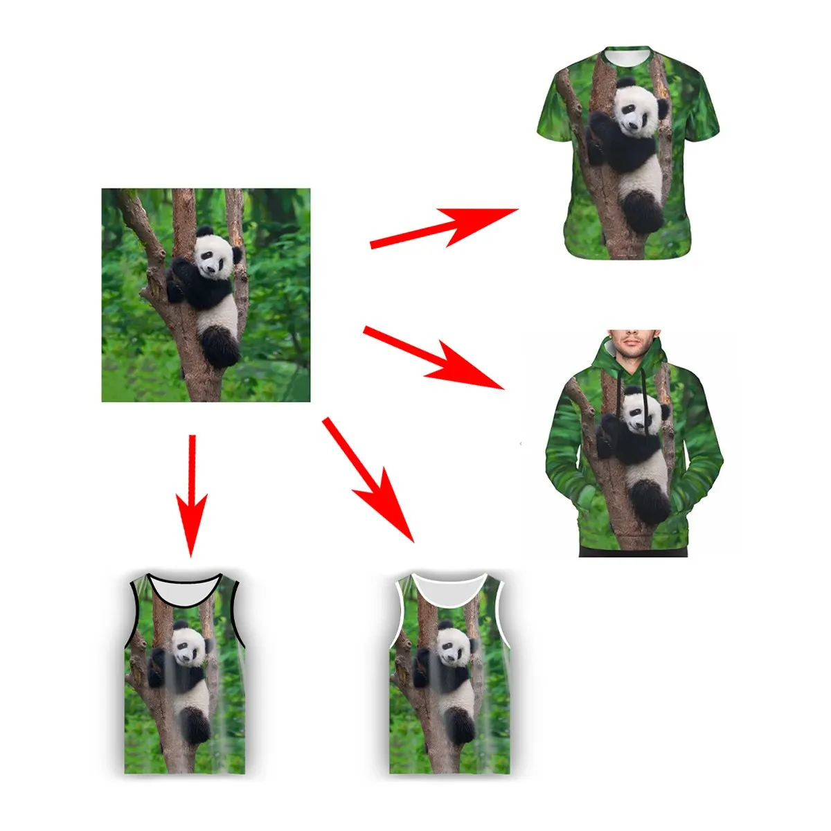 3d Printing For Party Events/private Design Diy Custom Men's/children's Short Sleeved Tank Top Sleeveless Sports Thin Style