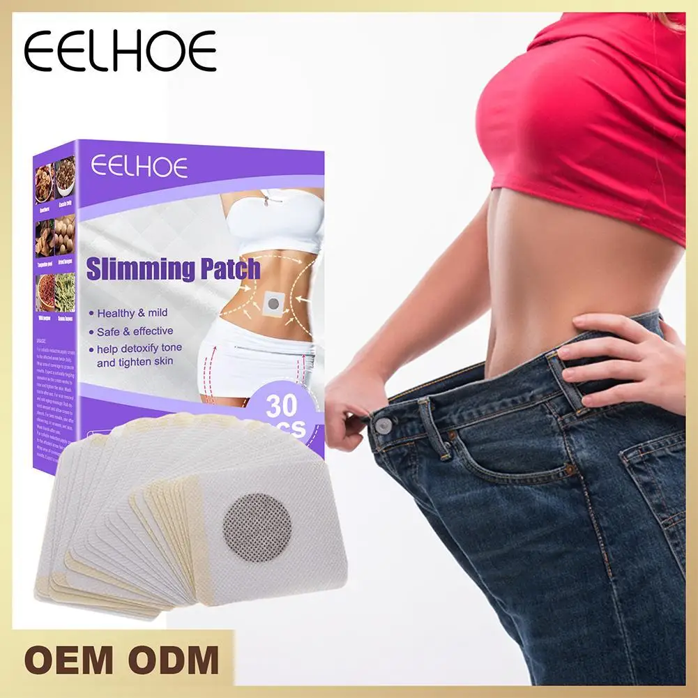 สลิมมิ่งแพทช์ Body Sculpting Belly สติกเกอร์ไขมันเอว Navel น้ําหนัก Body Burning Patch น้ําหนักกระชับ Slim Loss ผลิตภัณฑ์