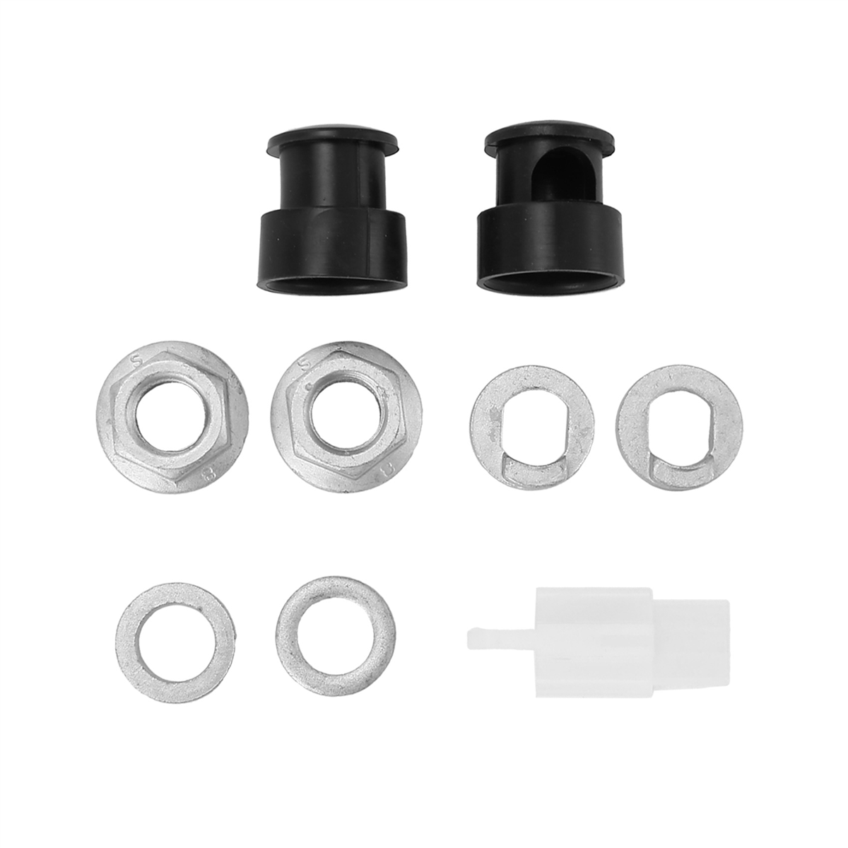 Newest E-Bike Electric Bicycle Hub Motor Axle M12 Front Lock Nut /Lock Washer /Spacer /Nut Cover with 12mm Shaft