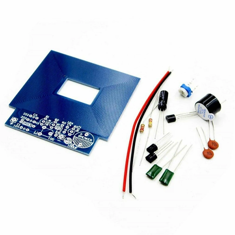 Simple เครื่องตรวจจับโลหะ DIY ชุดโลหะ Locator 3 V-5 V DC Treasure Hunting Scanner