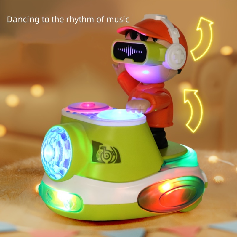 Interactief Dj-Speelgoed Voor Kinderen-Licht-Up, Muziek-Gesynchroniseerd Danspret-Perfecte Verjaardag, Kerst, Thanksgiving En Halloween Cadeau