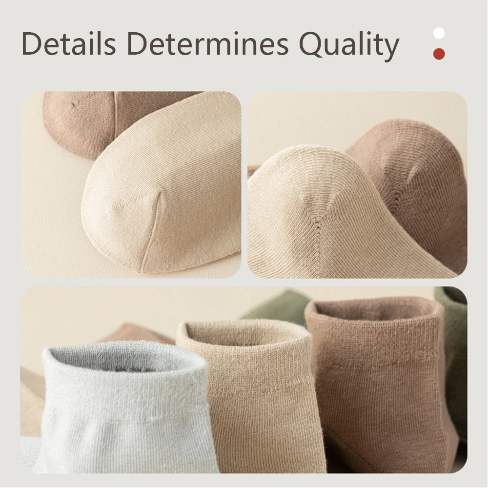 95% gekämmte Baumwoll socken Männer Business Kleid kurze Socken weiche atmungsaktive Frühling Sommer bunte Socke für Mann 5 paare/los Söckchen