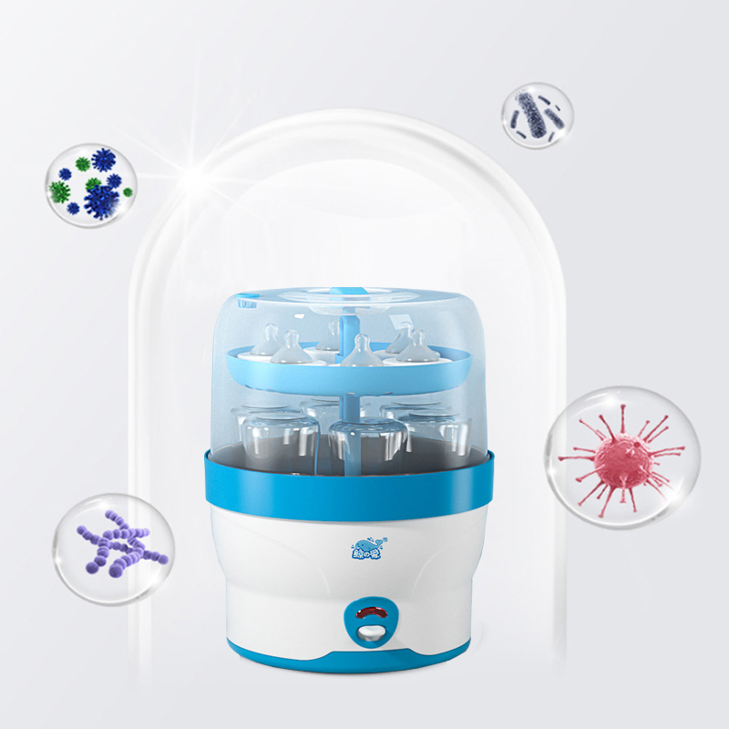 Esterilizadores De Biberones De gran capacidad con Control De apagado automático, accesorios para bebés, Esterilizador De Biberones
