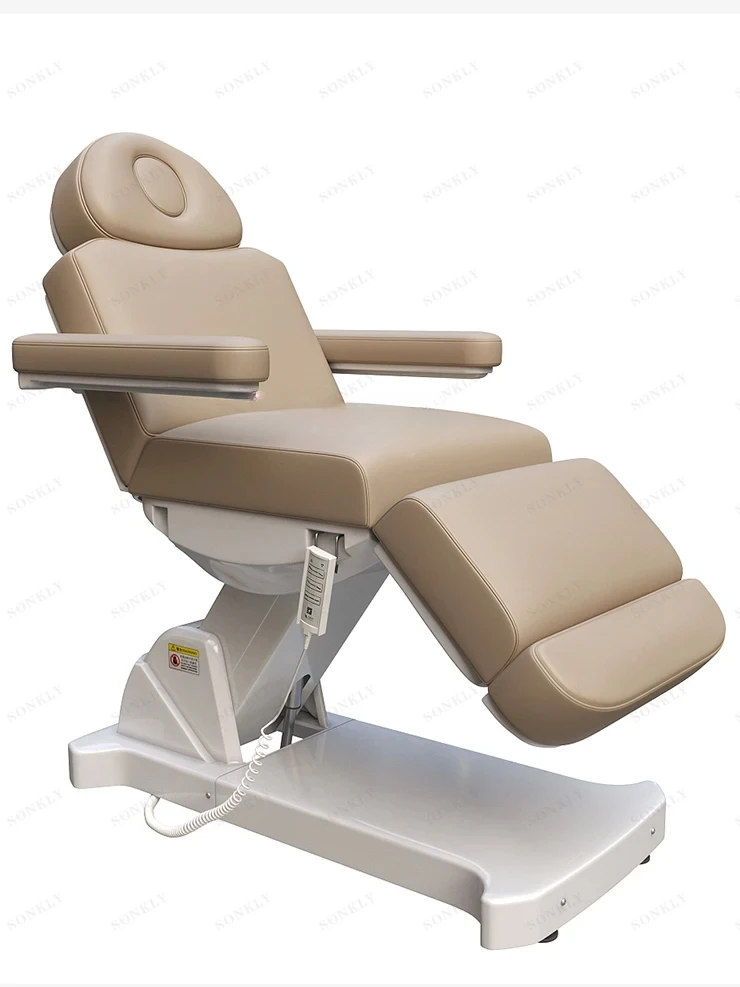 Sofá elétrico simples massagem beleza, Cama plástica beleza, Tattoo Tattoo Tattoo Bed, Cadeira do tratamento do transplante de cabelo