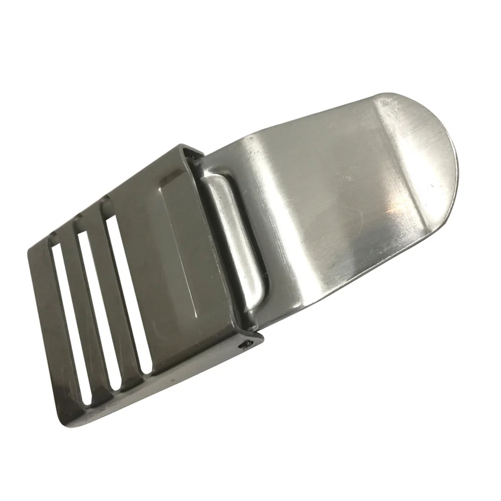 Đèn Lặn Thép Không Gỉ Trọng Lượng Lưng Dây Webbing Khóa Spearfishing Nhanh Chóng Phát Hành BCD Khóa Thắt Lưng Cho 5Cm Dây