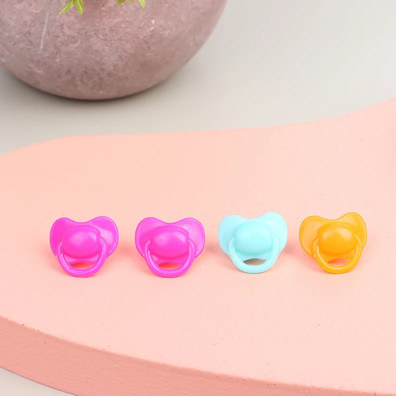 20 ชิ้น Miniature ตุ๊กตา Pacifier Expression Pacifier ของเล่นพลาสติกของเล่น Playhouse ของเล่นเด็กบ้านตุ๊กตา
