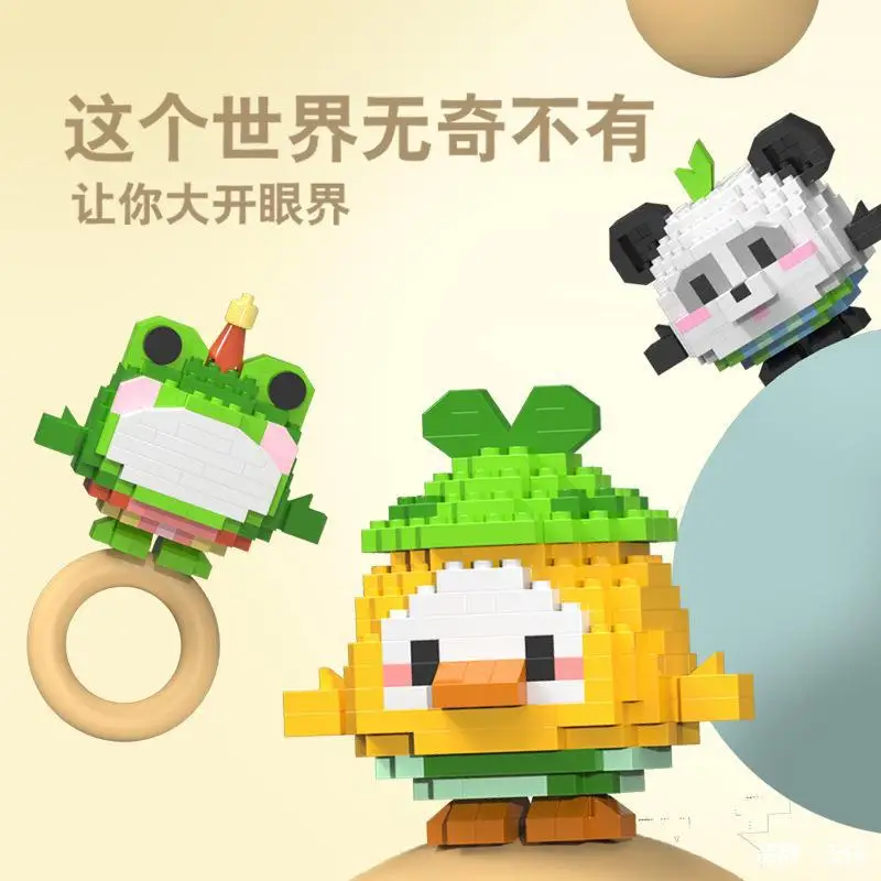 Penguin Constructor Micro Bricks Toys for Children 7 to 10 Year Cat Dog Construction Set for Girl Adults Reindeer Building Block