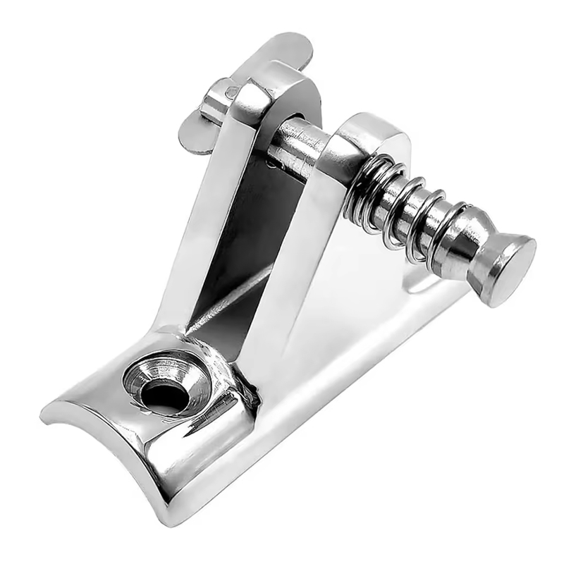 Bimini Top Deck Hinges Marine 316 Stainless Steel Boat Parts Accessories Bimini Top Fitting Hardware With Quick Release Pins