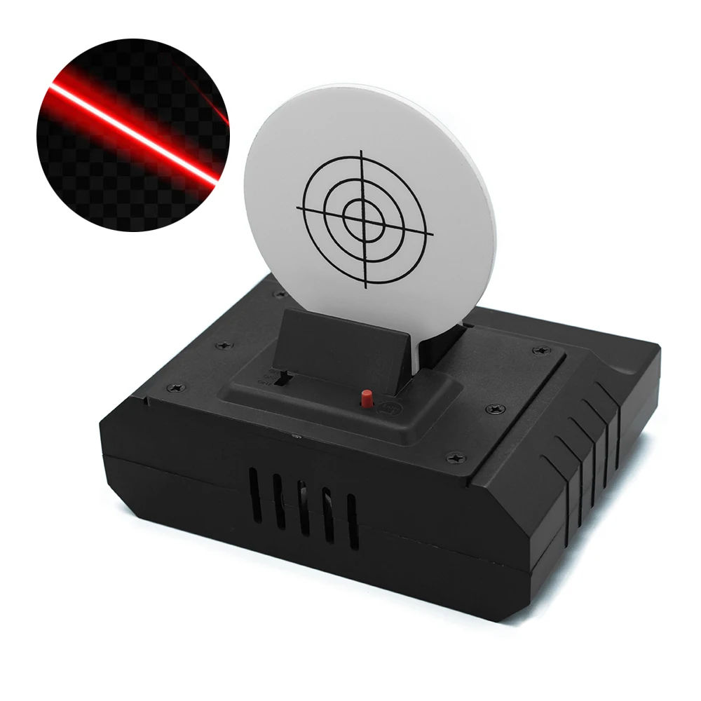 Playful bag Sport Laser Sensing Target Automatic Reset Shooting Game Device Indoor Training Laser Target Electric Toys AQB116