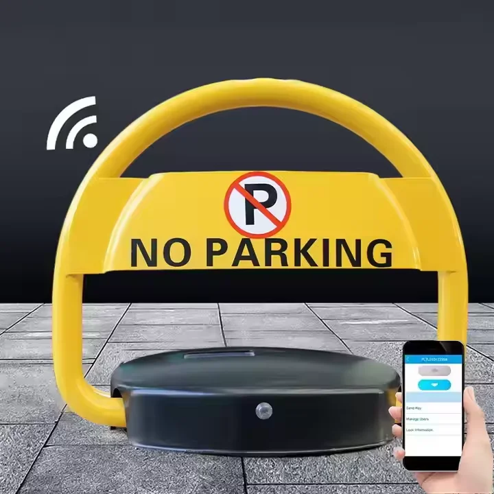 Remote Control Automatic Car Parking Guard Economic Remote Control Parking Blocker No Parking Sign