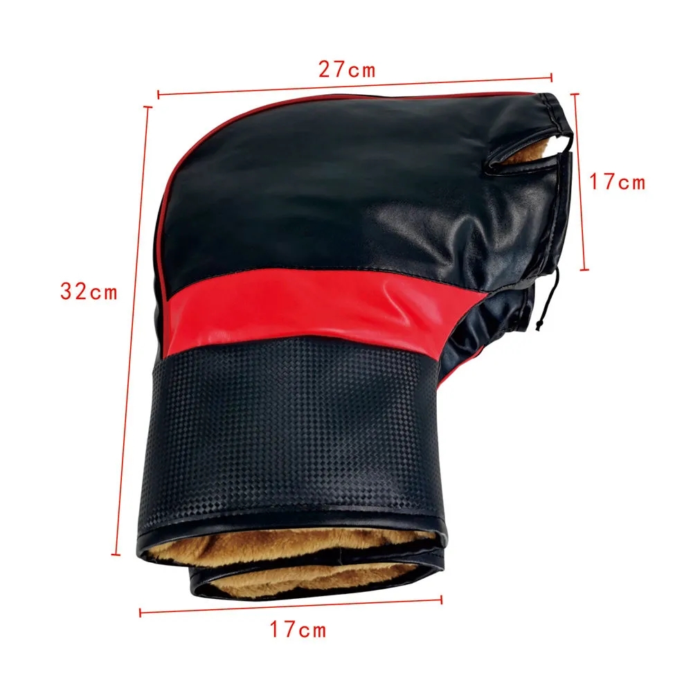 Motorrad-Lenkerabdeckung, Winter, warmer Griff, Windschutzscheiben-Handschuhe, wasserdicht, für Motorrad, Roller