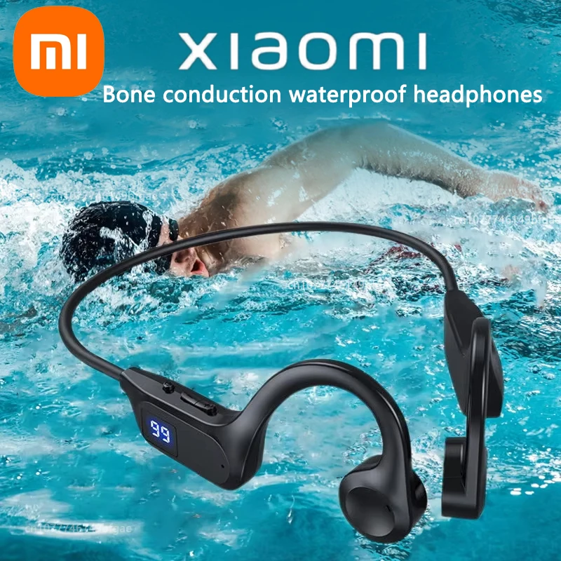 Xiaomi X7 Беспроводные наушники с костной проводимостью Спортивные наушники для плавания Bluetooth-совместимые наушники без рук с микрофоном для спортивных наушников