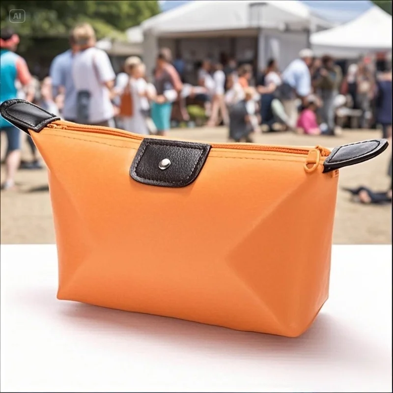 Bunte wasserdichte neue Reise-Aufbewahrungstaschen, einfache Mini-süße Kulturbeutel, Make-up-Tragetaschen, Geldbörsen, tragbare Kosmetiktasche für Frauen