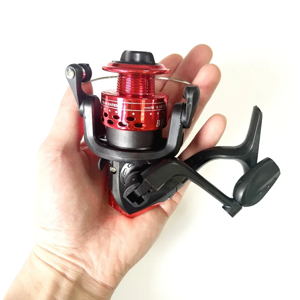 DNDYUJU スピニング釣りリール 5.2:1 ホイールプラスチックスピニングリール釣りルアーホイール容器ベイトキャスティングフライングフィッシングトローリング