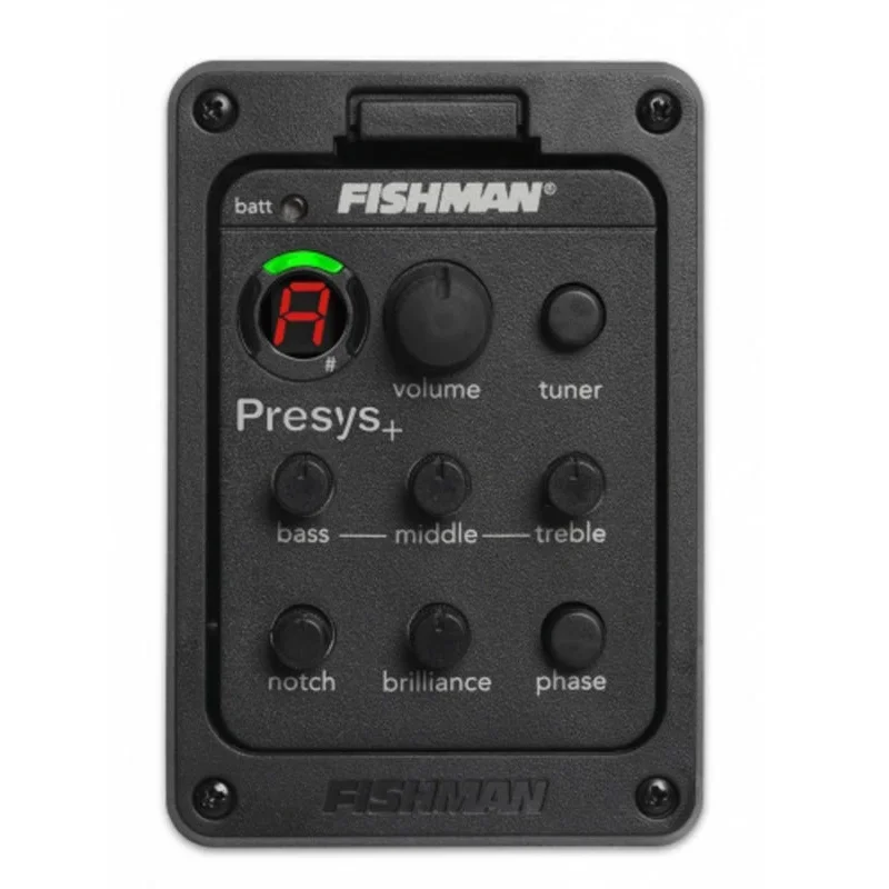 Series Fishman EQ Equalizer Guitar Piezo Pick Guitar Tuner Blend Acoustic Guitar Soundhole EQ Parts Accessories