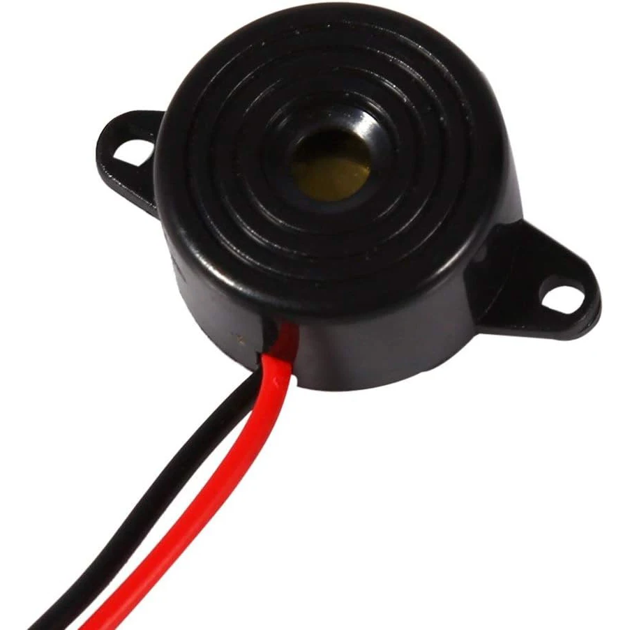 1 Uds SFM-27 DC 3-24V sirena de alarma zumbador activo piezoeléctrico electrónico, altavoz de pitido continuo de alto decibelio de 95dB para Arduino