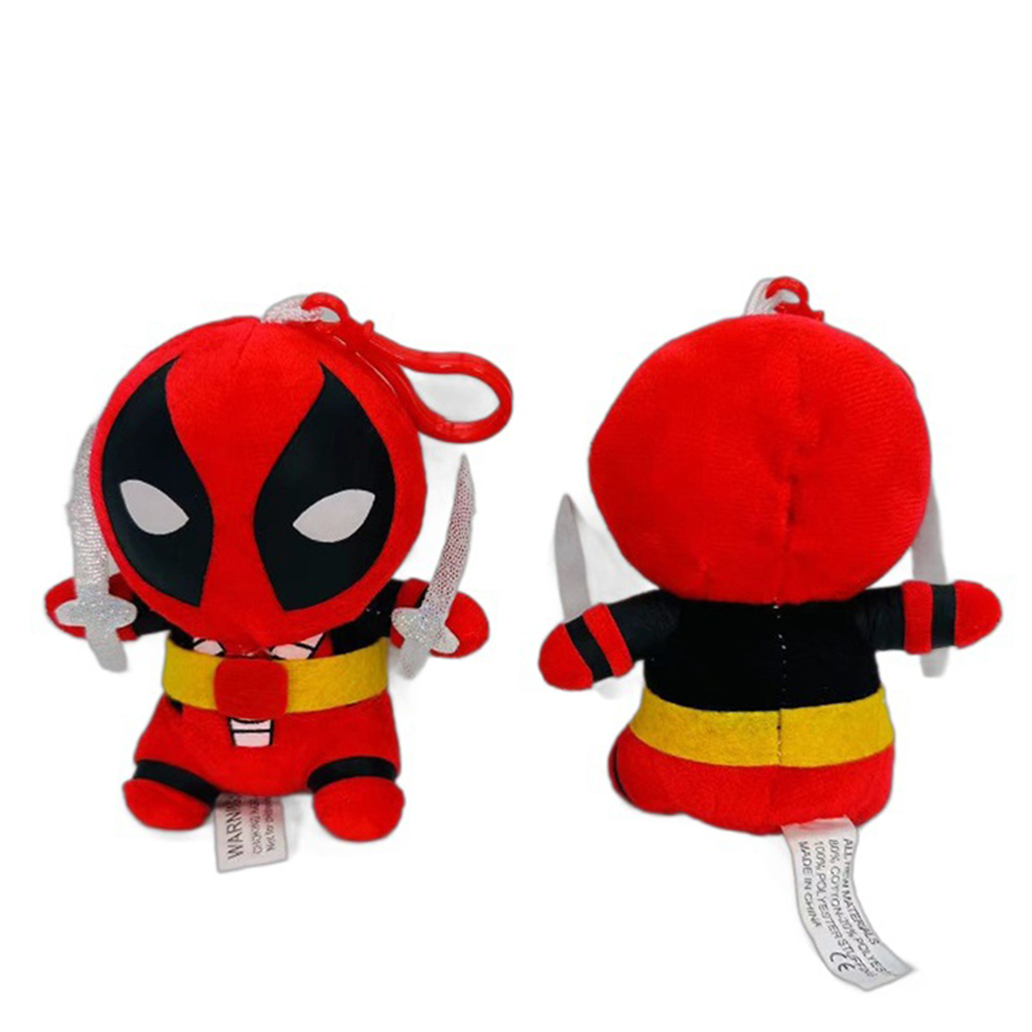 12-22 cm Anime Marvel Deadpool Plüsch Spielzeug Kawaii Puppen Cartoon Comics Figuren Kinder Geburtstag Weihnachten Geschenke