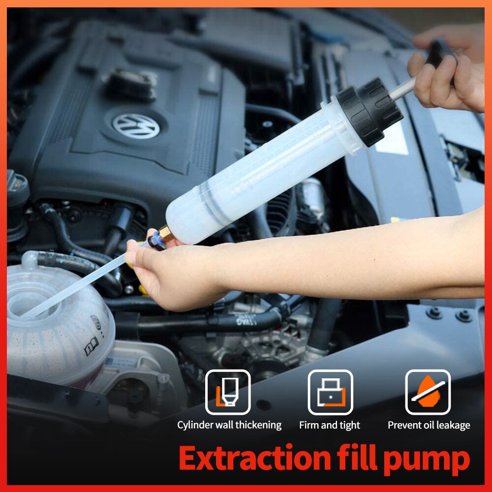 Bomba De Extrator De Fluido De óleo, Mudança De óleo De Enchimento, Garrafa De Seringa, Extração De Combustível Automotivo, Ferramenta De Mão, Transferência, 1.5L