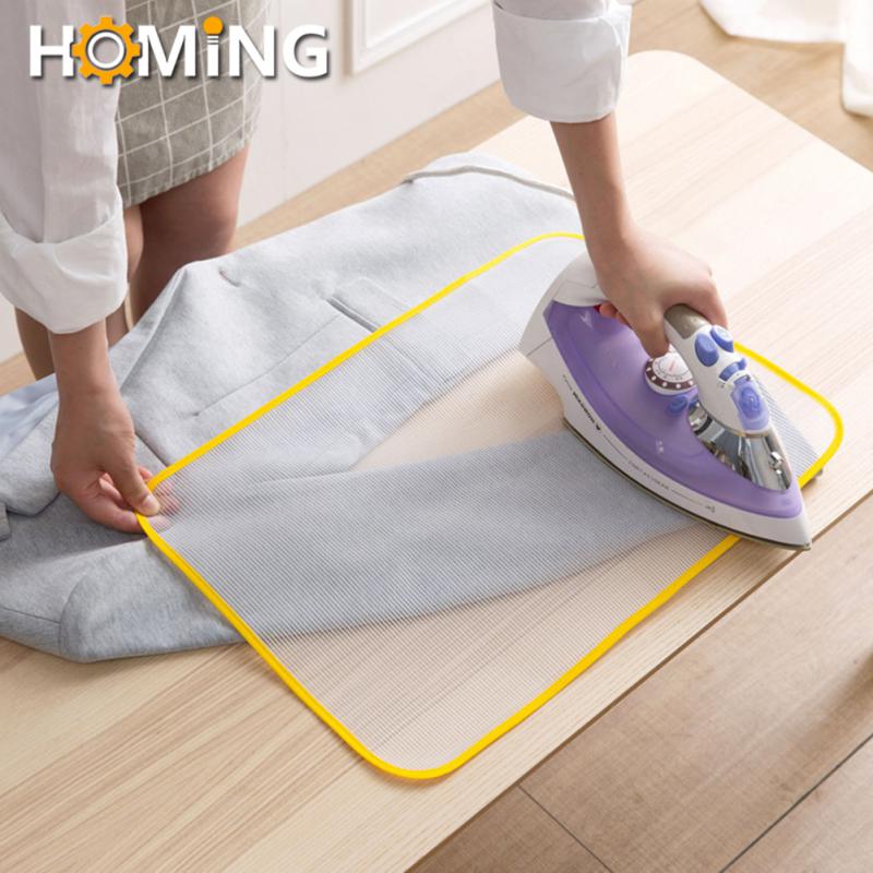 2/1pcs Household Ironing Cloth Protective Insulation Ironing Board Cover Cloth High Temperature And Heat Insulation Mesh Mat