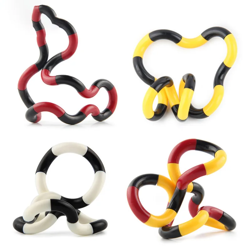 Fidget Spinner Chain ของเล่นบิดวงกลมของเล่นผู้ใหญ่ Antistress Spinner ของเล่นเด็กความเครียดบรรเทา DIY Chain ออทิสติกของขวัญ