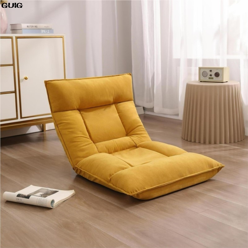 Guig เก้าอี้แบบมีบ้านห้องนั่งเล่นปรับเอนได้พับได้เก้าอี้มีช่องใส่ได้เก้าอี้พักกลางวันทาทามิสินค้าใหม่ขายดี