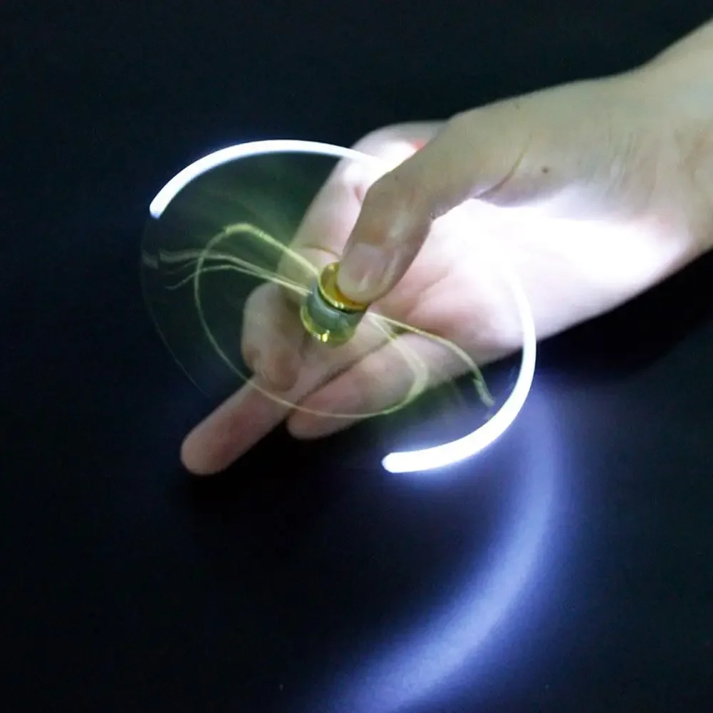 LED Stift Kugelschreiber Fidget Spinner Druck Student Geschenk Kugelschreiber Spin Pen Twirling LED Rotierenden Stift Schreibwaren Fidget Stift