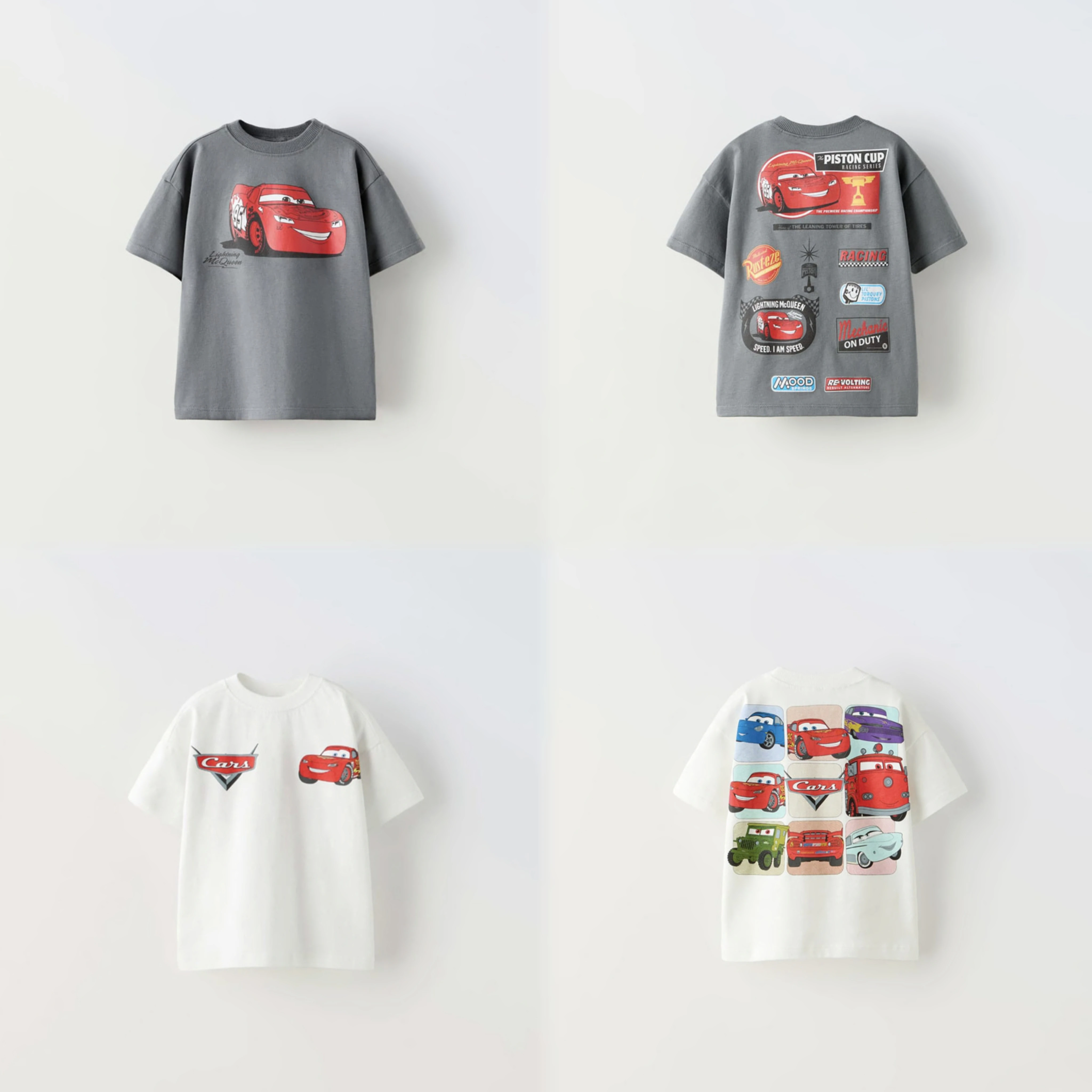 Camiseta de dibujos animados de coche para niños, ropa de verano, camisetas de manga corta de dibujos animados de nuevo estilo, camisetas informales de diseño moderno para niños