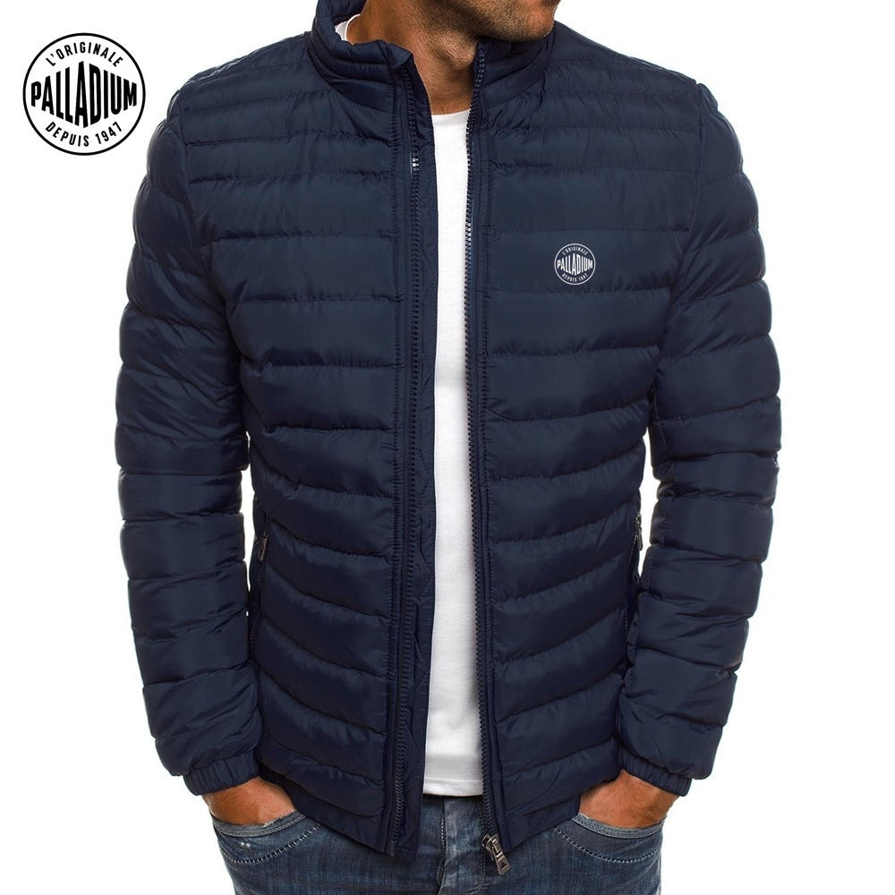 Palladium-Heren Warm Donsjack Merk Casual Mode Jas Staande Ur Winter