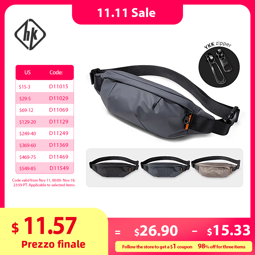 Hk многофункциональная поясная сумка для мужчин, поясная сумка, поясная сумка для мужчин, уличная Дорожная Спортивная Мужская поясная сумка, модная поясная сумка для мужчин и женщин