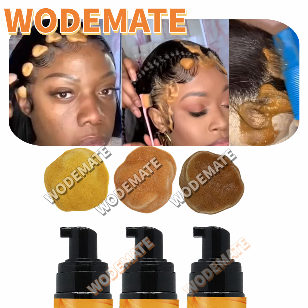 Mousse de tinte de encaje, tinte de encaje resistente al agua, Spray para peluca de encaje, tinte para el cabello marrón claro, rejilla de peluca de secado rápido, corrector sin residuos