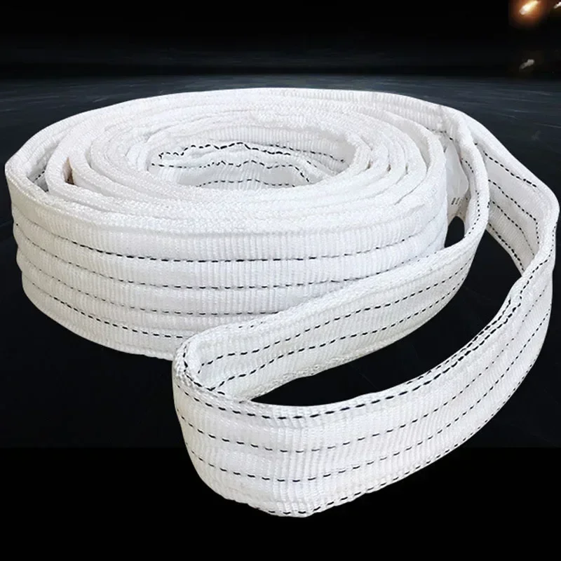 1/2PCS Hebe Sling Flache Hebe Strap Industrielle Hebe Strap Tragen-Beständig Anhänger Hebe Seil 1Tx3M 1Tx1M 2Tx1M