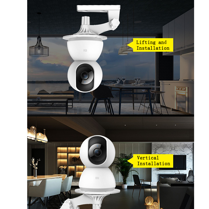 Suporte de parede universal para câmera, acessórios de vigilância de segurança para câmera interna, suporte para câmera e suporte base