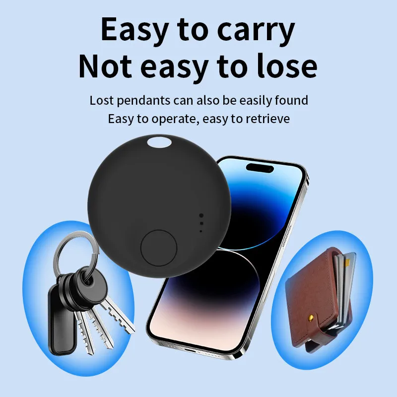 Air Tracker Smart Bluetooth Tracker Tag работает с IOS Find My APP, локатор слежения, устройство защиты от потери предметов, сумка для ключей
