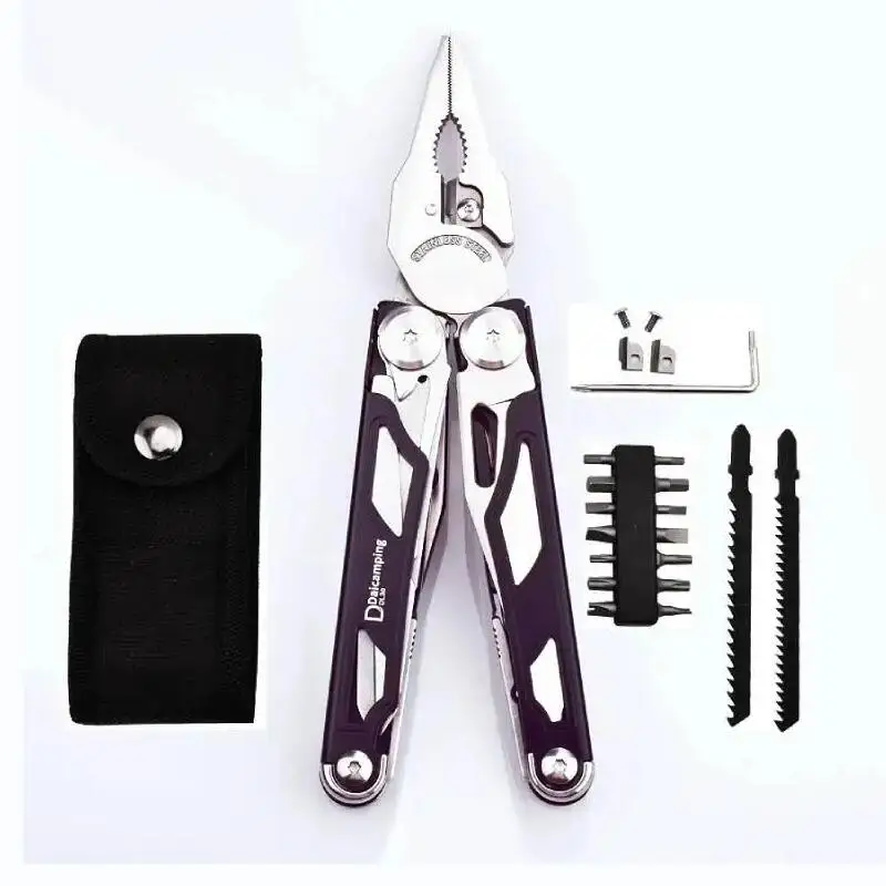 Daicamping DL30 Austauschbare Teile Multitools Handwerkzeuge Multitool Klappmesser Klemmschneider EDC Multifunktionale Manuelle Zange