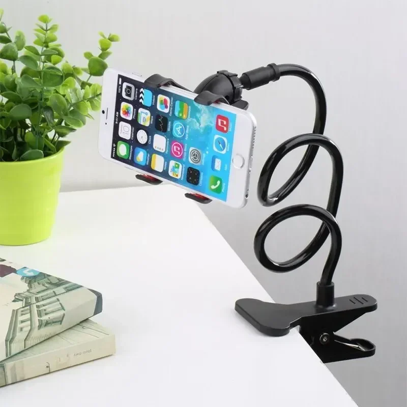 Supporto per telefono supporto 360 Clip Mobile portatile flessibile Lazy Bed staffa da tavolo smartphone supporto per letto da scrivania supporto per Base 70cm