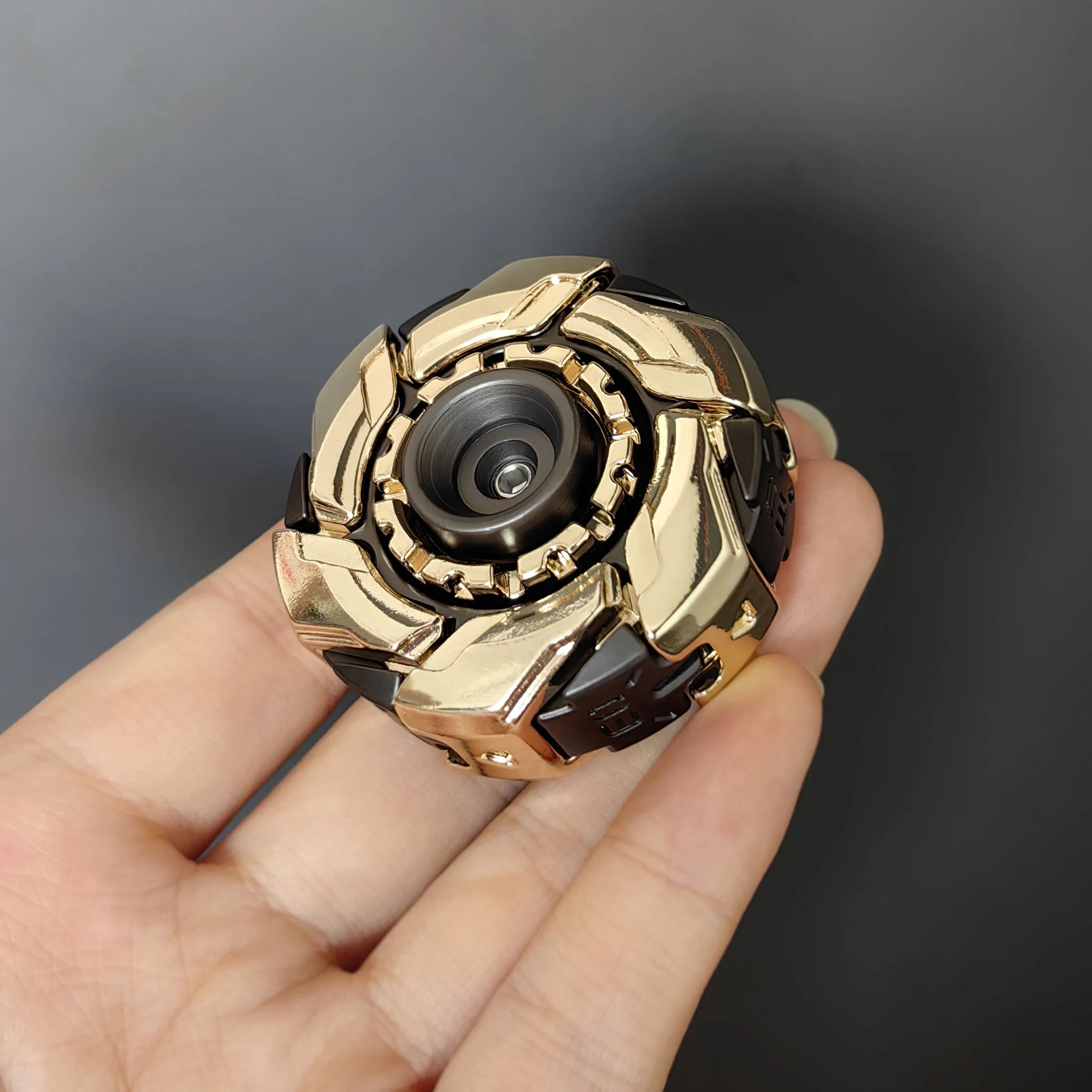 EDC Fidget Sliders Open Armor Spinning TopFidget Toys Stress Relief dla dorosłych Magnetic Meta