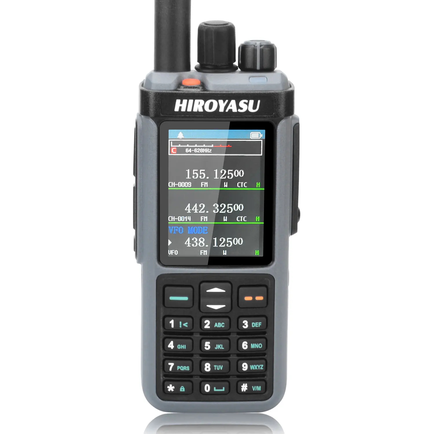 Hiroyasu HF SW MW LW SSB CB Walkie Talkie HW-UV938 multibanda 18-620MHz 840-1000MHz 10 vatios 1024Ch Scrambler repetidor cruzado AM FM