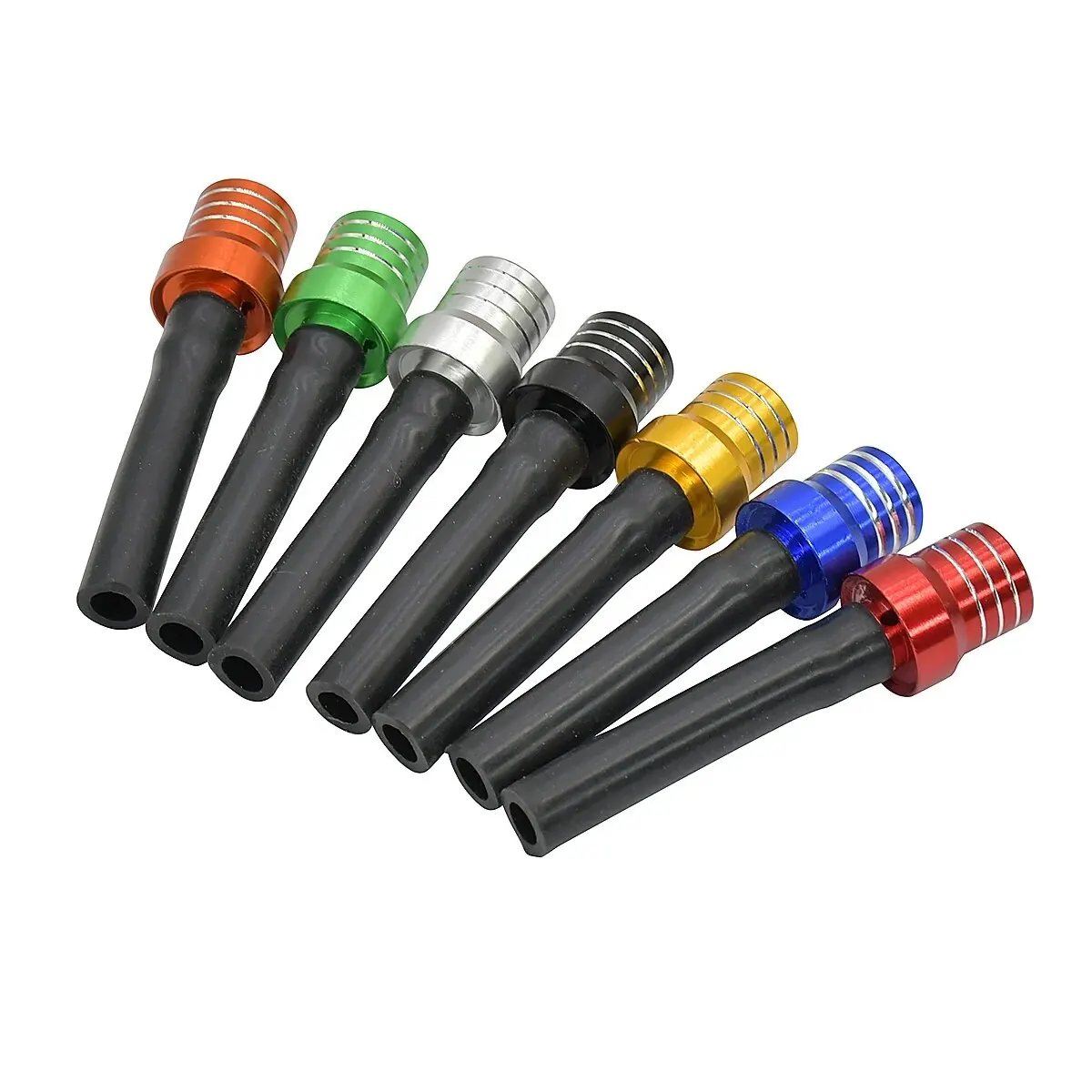 Tapa de combustible de Gas para motocicleta, válvulas de una sola vía, manguera de ventilación, tubos para Motocross, ATV, Quad, Dirt Pit Bike, tubo de ventilación de tanque de combustible