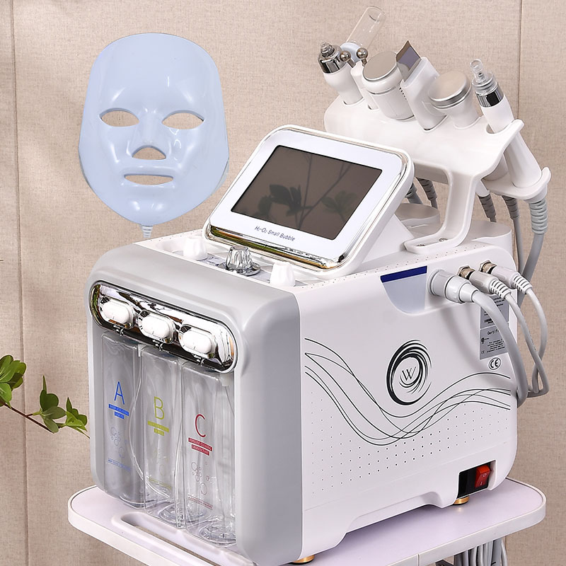 7-in-1 Aqua Peeling H2O2 Gesichtsmaschine Hydra Wasser Dermabrasion Hautwäscher Peel Sauerstoff Jet Gesichtsmaschine