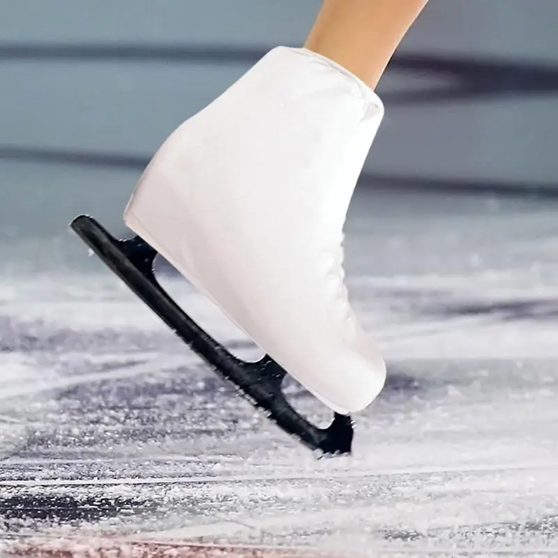 Ice Skate Boot Covers Protection Cover Outdoor Skating Accessory Boot Protector Figure Skating Easy-On Boot Cover Portable