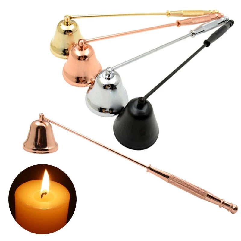 Candle Wick Trimmer Scissors Extinguisher Hooks Candle Accessories Set Home Care Candle Tool Stainless Steel Portable