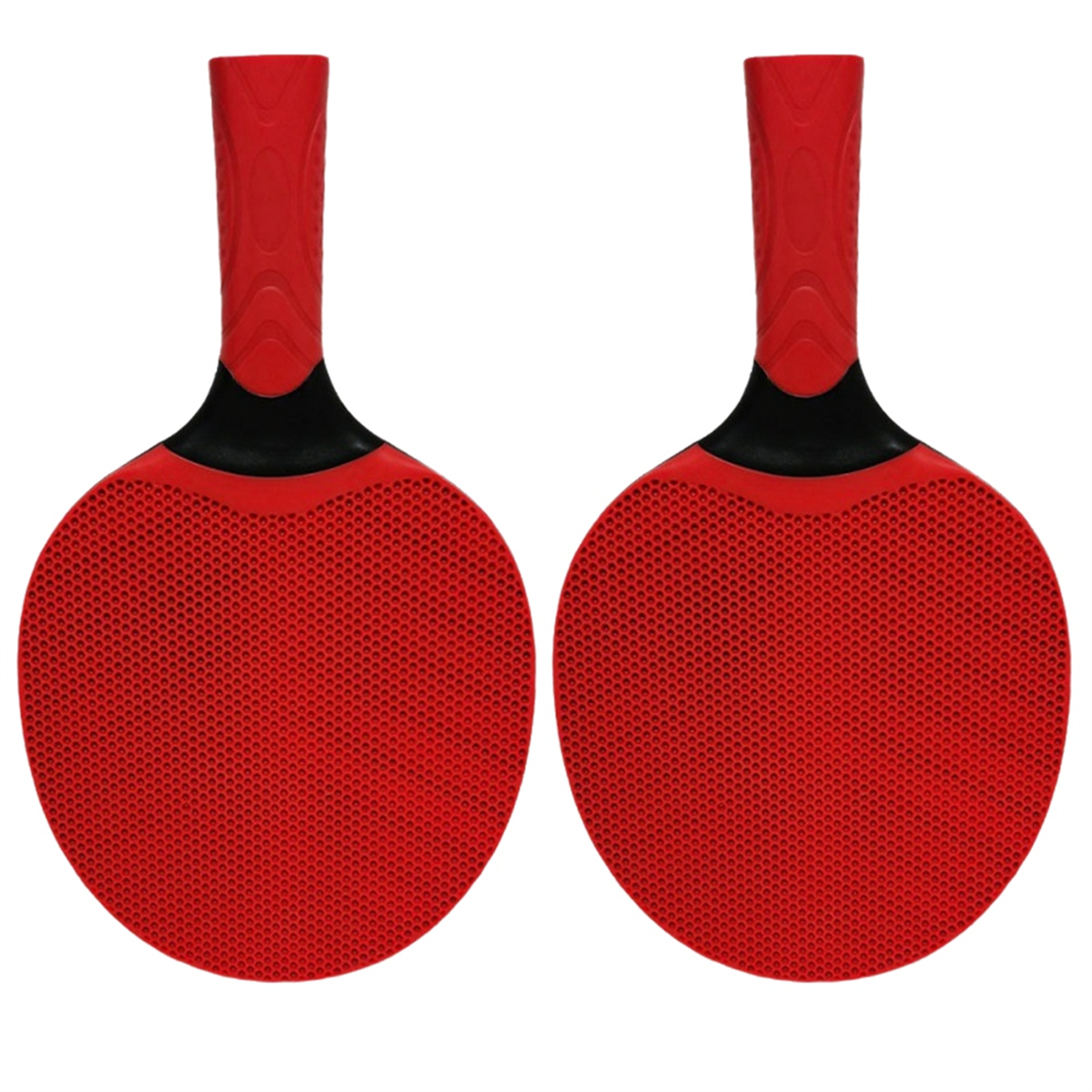 BAAU スポーツ用品 シリコン マルチカラー 卓球ラケット トレーニングや競技の初心者に最適 レッド