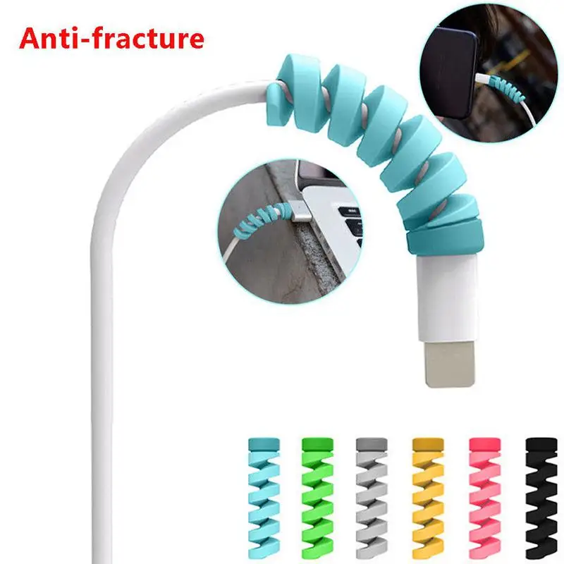 20 Chiếc Cáp Sạc Bảo Vệ Bảo Vệ Cho Apple iPhone USB Sạc Cáp Dây Đáng Yêu Bảo Vệ Cho Điện Thoại Cáp