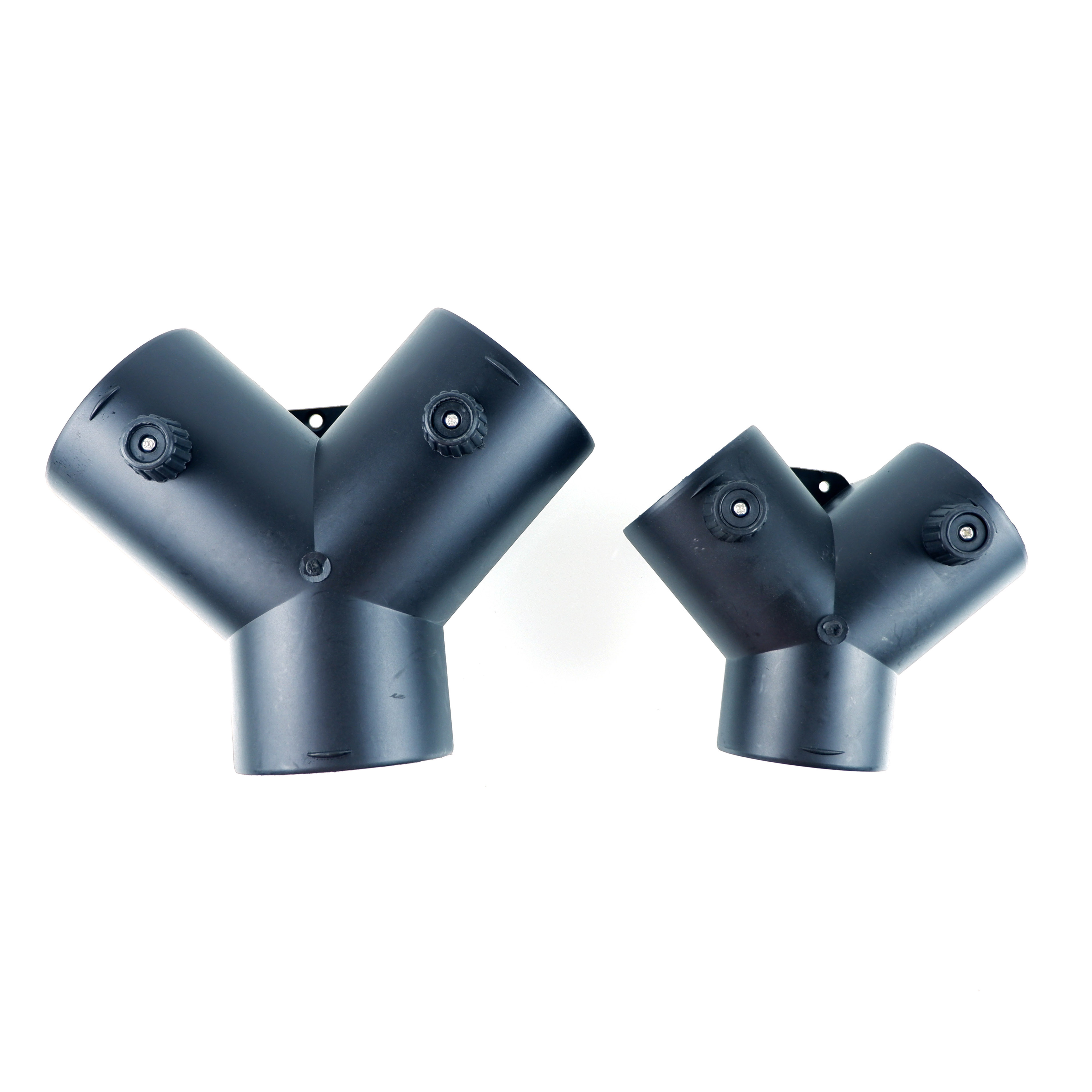 Aleta de válvula ajustable para coche, calentador de aire diésel, conducto de ventilación, divisor de Rama, Conector de Joiner de salida de tubo de escape, 60mm, 75mm