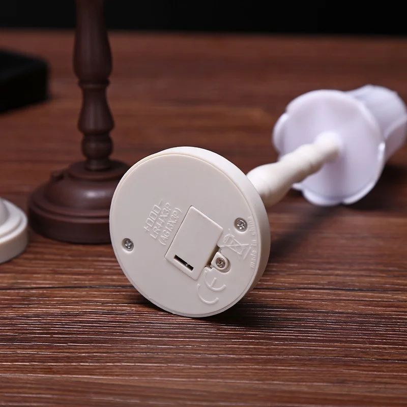 1/6 スケール白色 LED デスクランプモデル家具ホットトイズ BJD ドールハウスアクセサリー子供のふり遊びおもちゃ