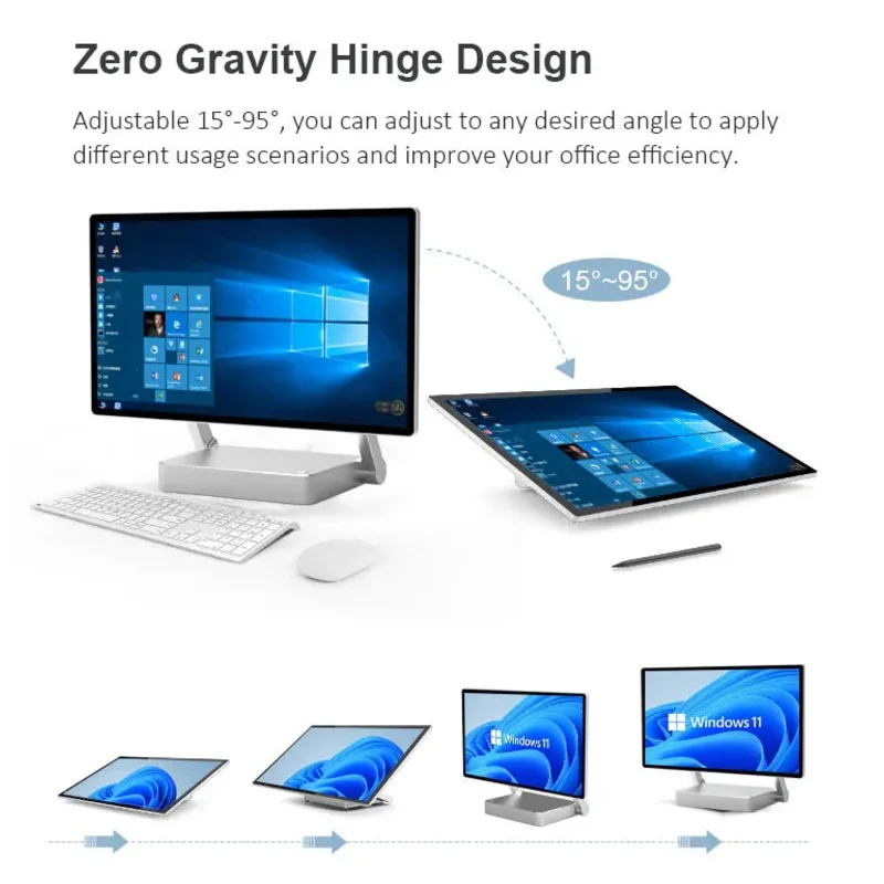OEM Touch Screen I9/i7/i5 Office AIO PC Monoblock Computer Set All-in-one PC Desktop Business Industrial All In One 27/32 Inch