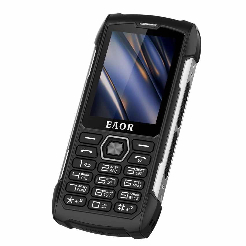 EAOR 2G Rugged 4000mAh Big Battery Power Bank IP68 Waterproof 2.8 IPS large screen 0.3M cam MTK feature Keypad mobile Phone