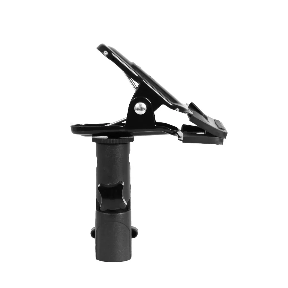 Reflector Clamp Clip Holder Light Stand Attachment 1/4" to 3/8" Screw Mount Swivel Adapter For Photo Studio Reflector&Background