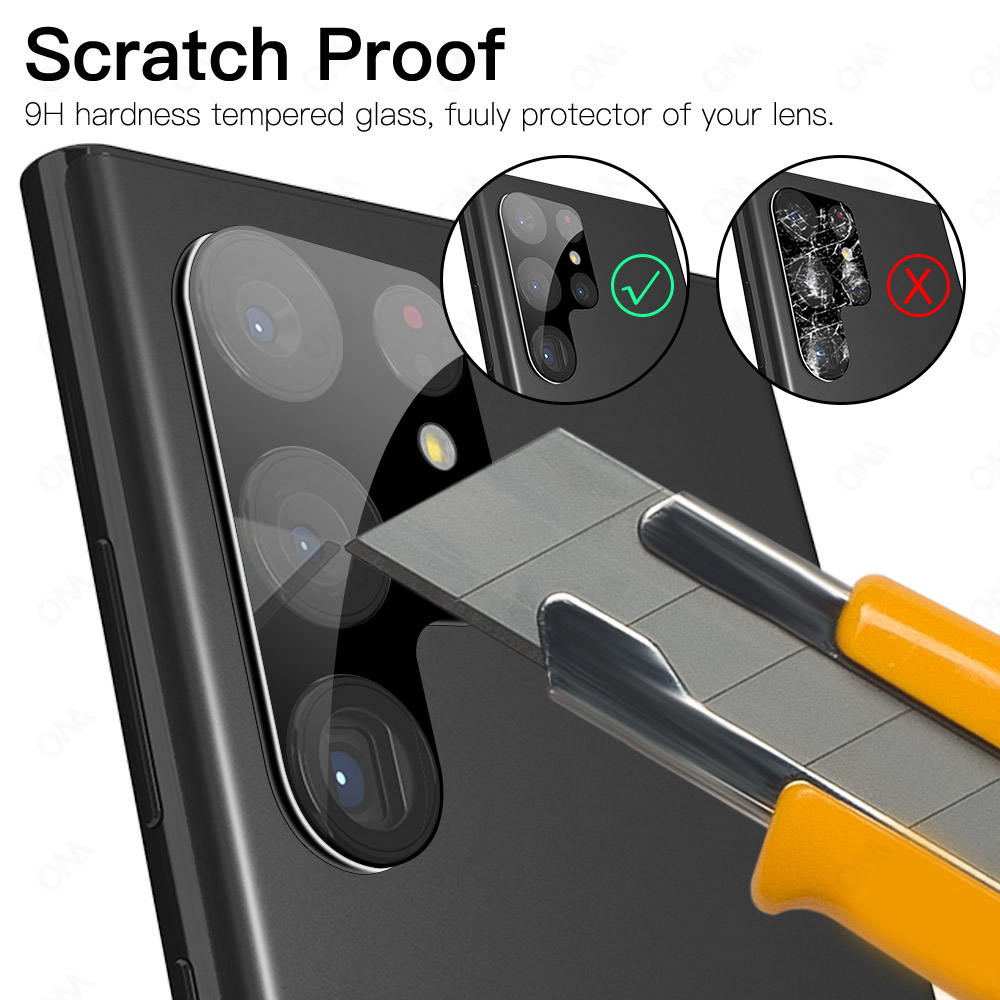 Bảo Vệ Ống Kính Camera Cho Samsung Galaxy S22 Cực Ống Kính Kính Cường Lực Dành Cho Galaxy S21 Plus FE Lưng Bảo Vệ Camera Phụ Kiện
