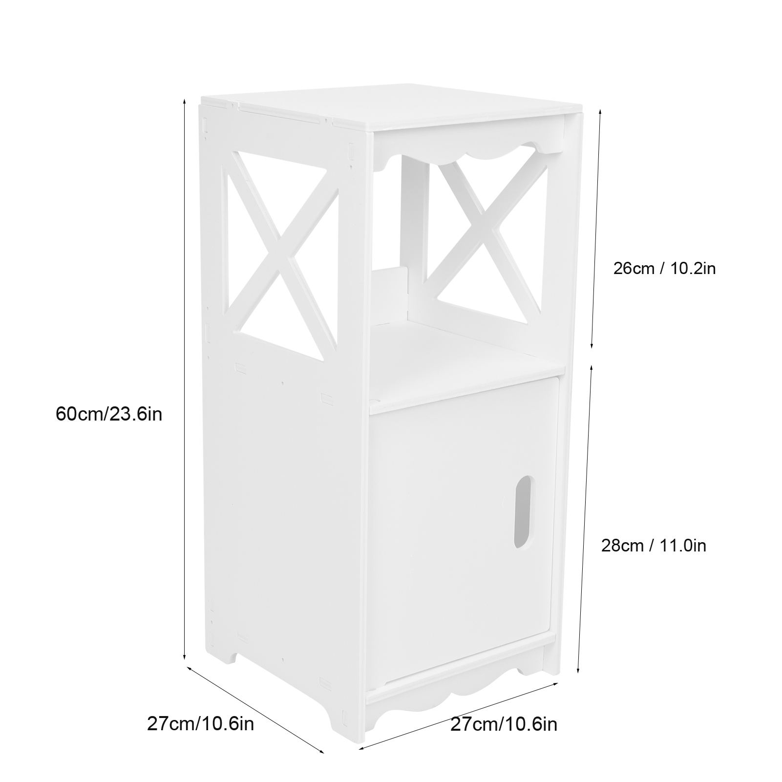 Comodino comodino armadio portaoggetti tavolino scaffale portaoggetti per camera da letto soggiorno bagno comodino comodino